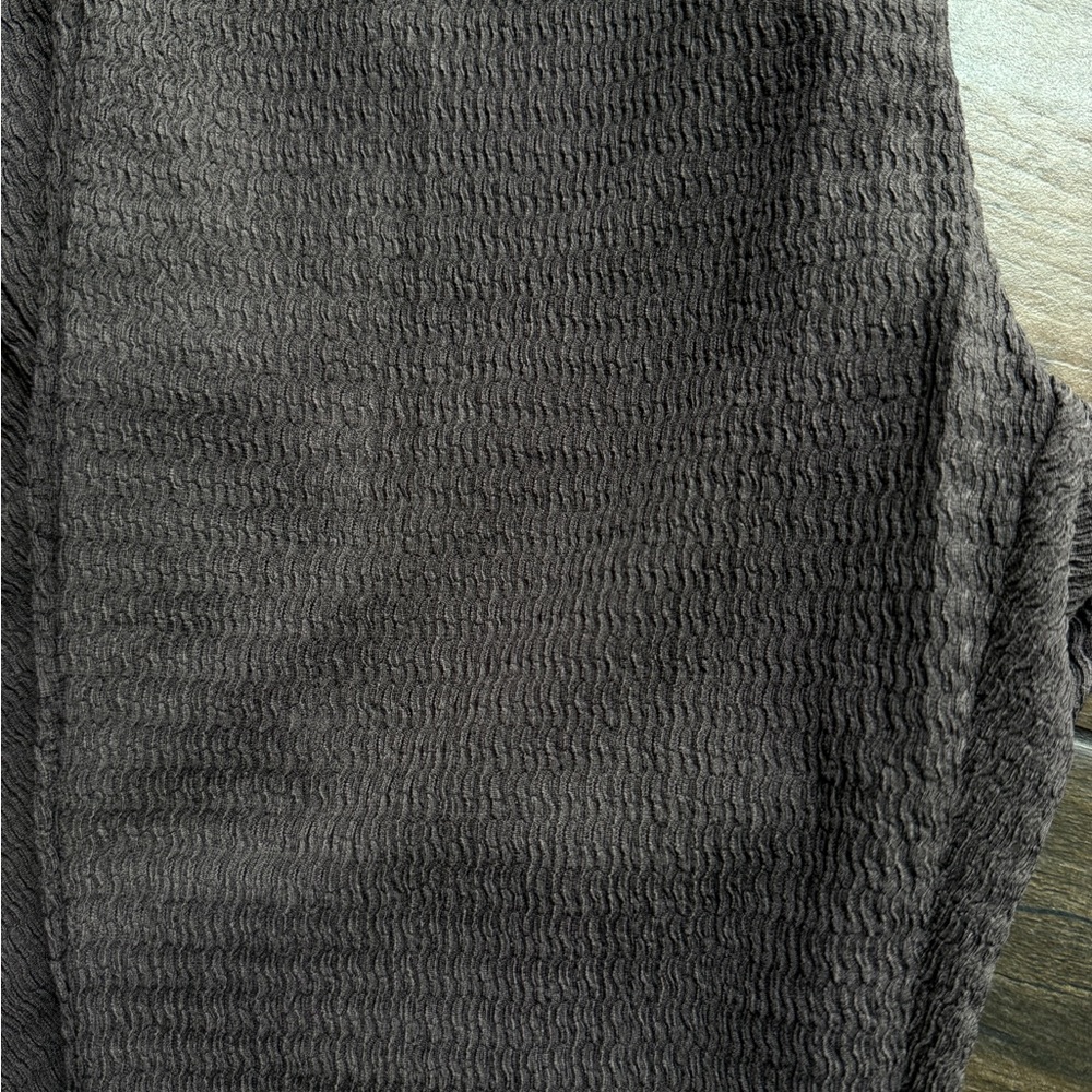 Brown Ribbed Two-Piece Set - Picture 4 of 4